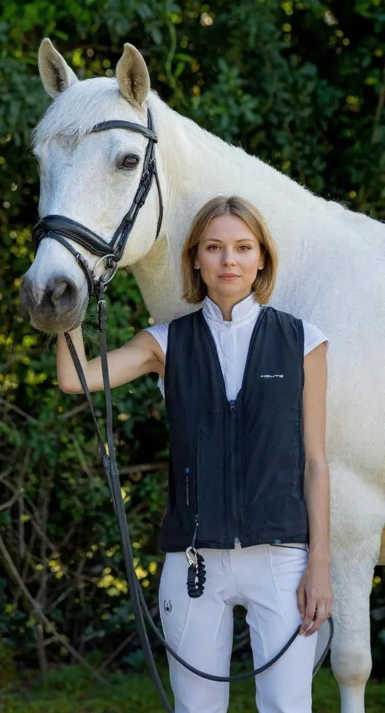 Equestrian airbah vests