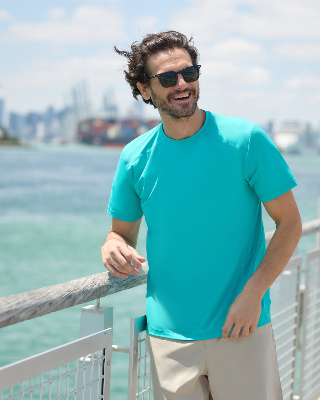 Men's Short Sleeve Sun Shirt