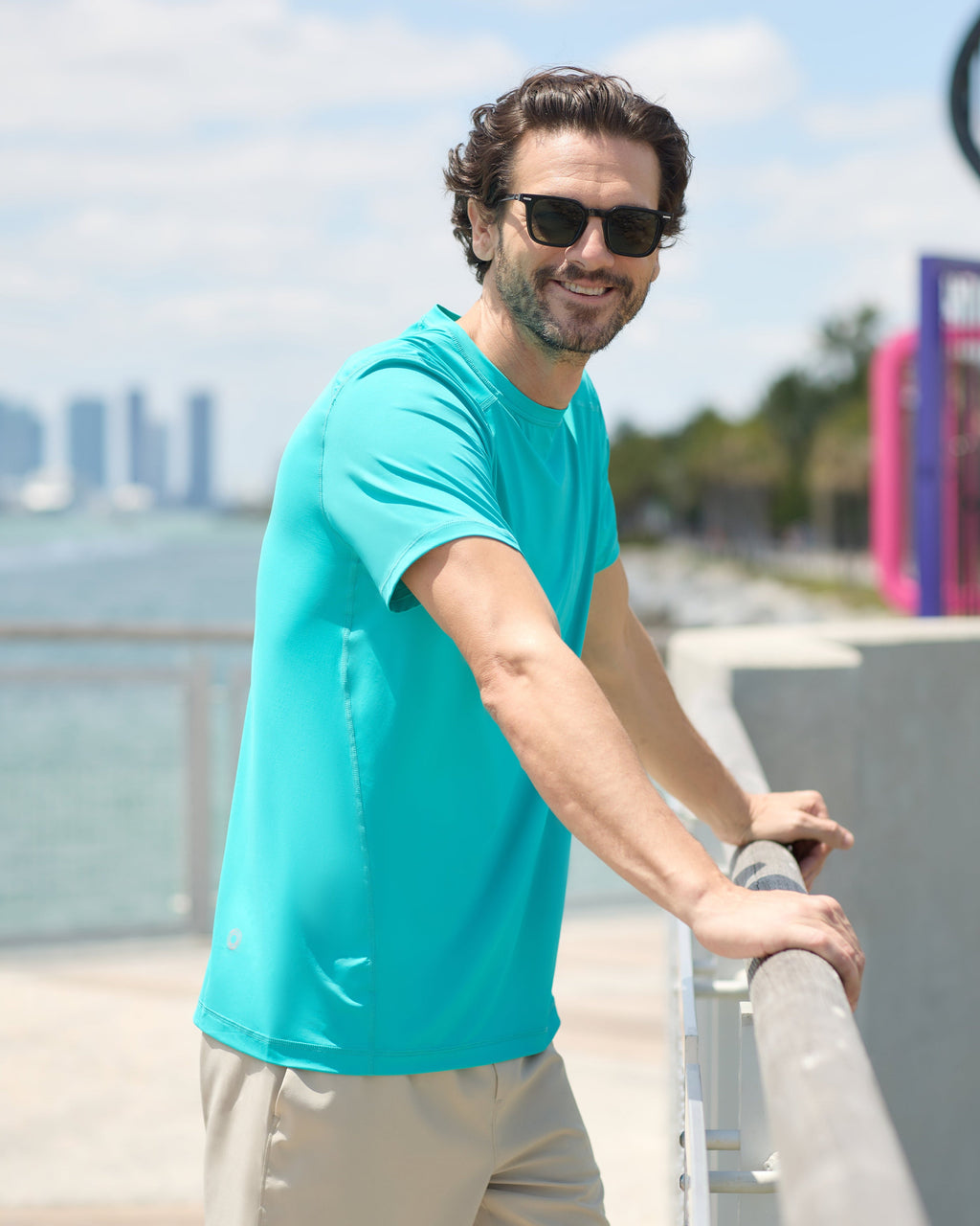 Men's Short Sleeve Sun Shirt