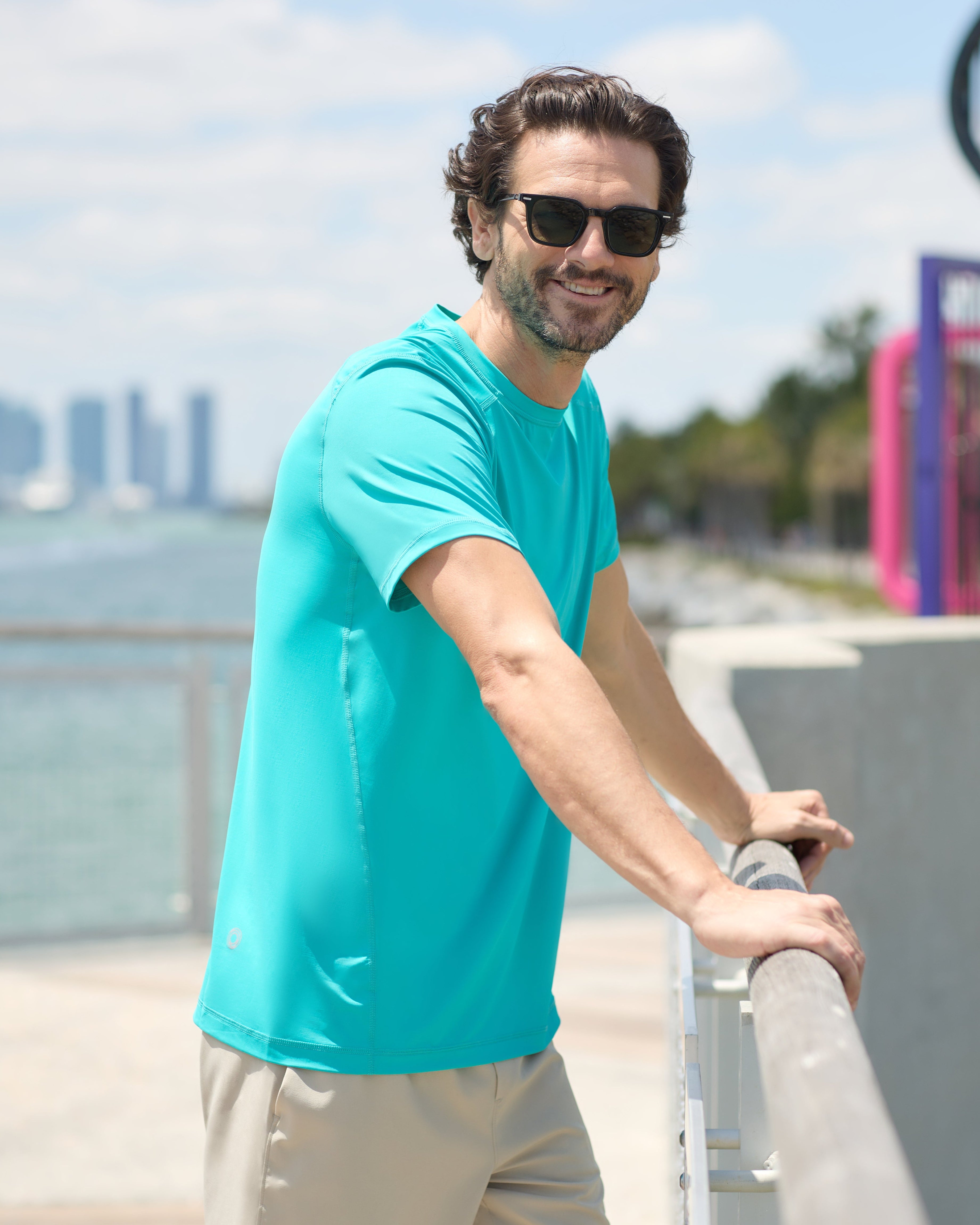 Men's Short Sleeve Sun Shirt