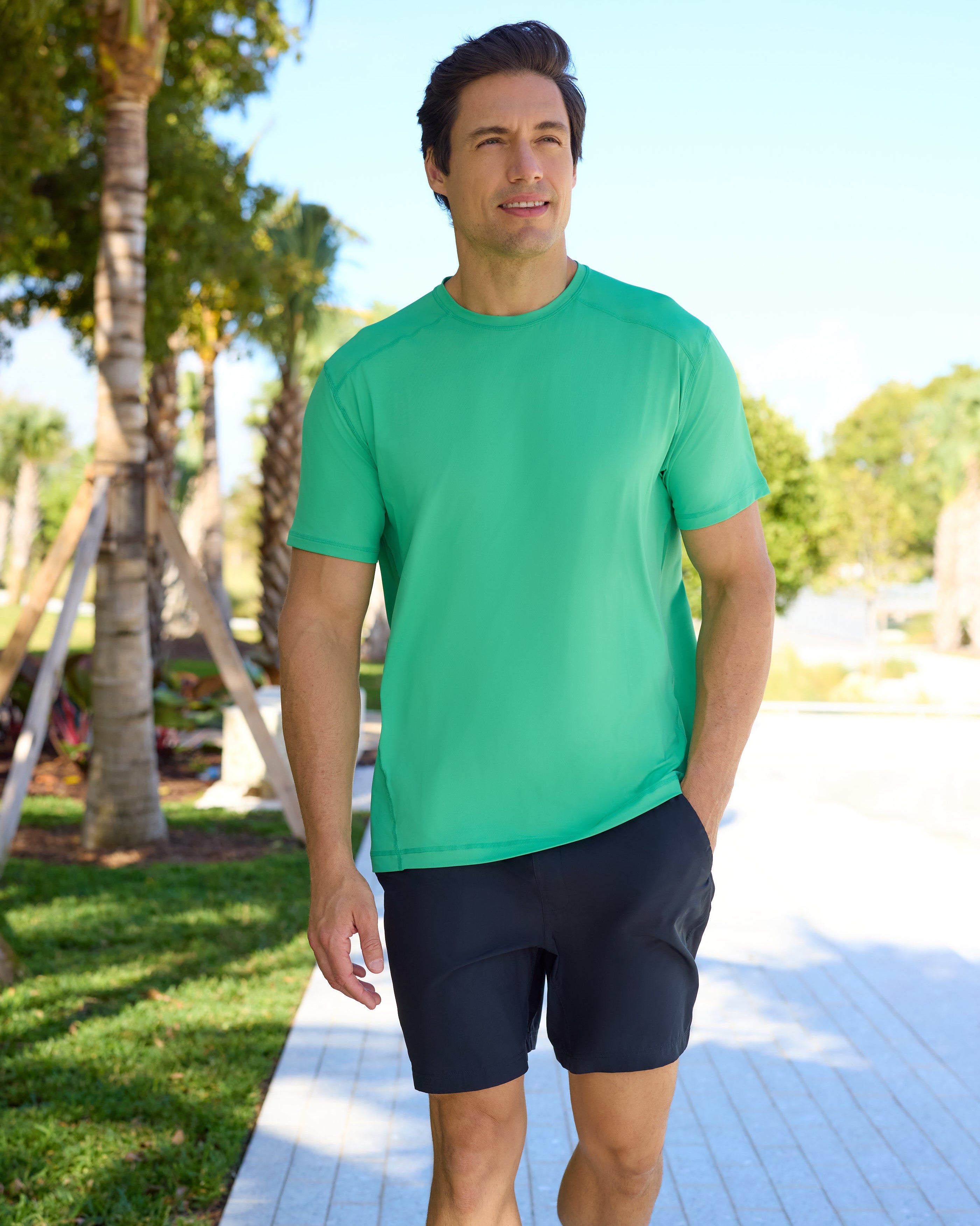 Men's Short Sleeve Sun Shirt