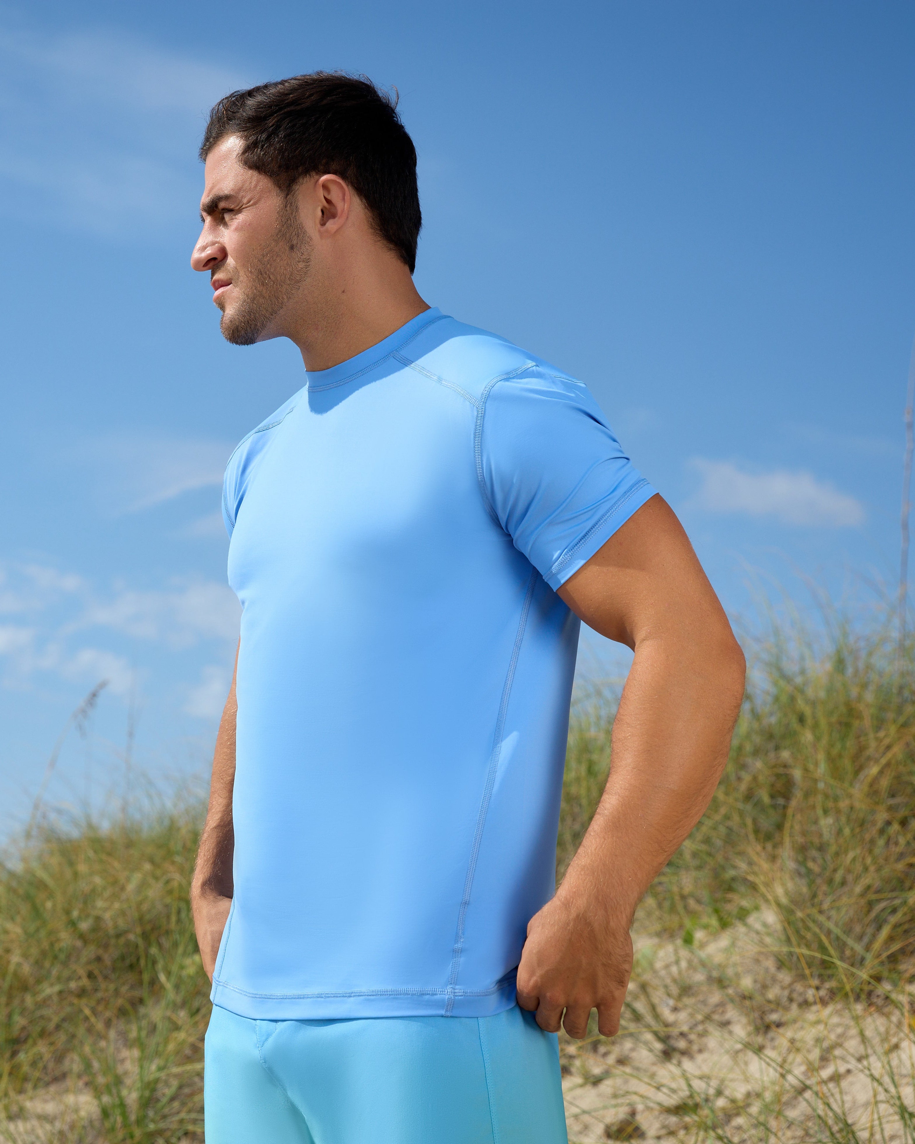 Men's Short Sleeve Sun Shirt