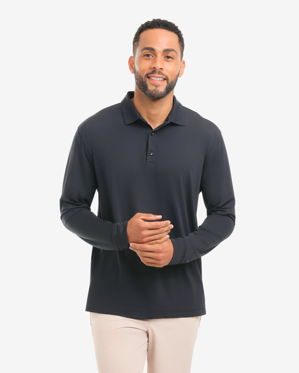 Men's Long Sleeve Sun Shirt Polo