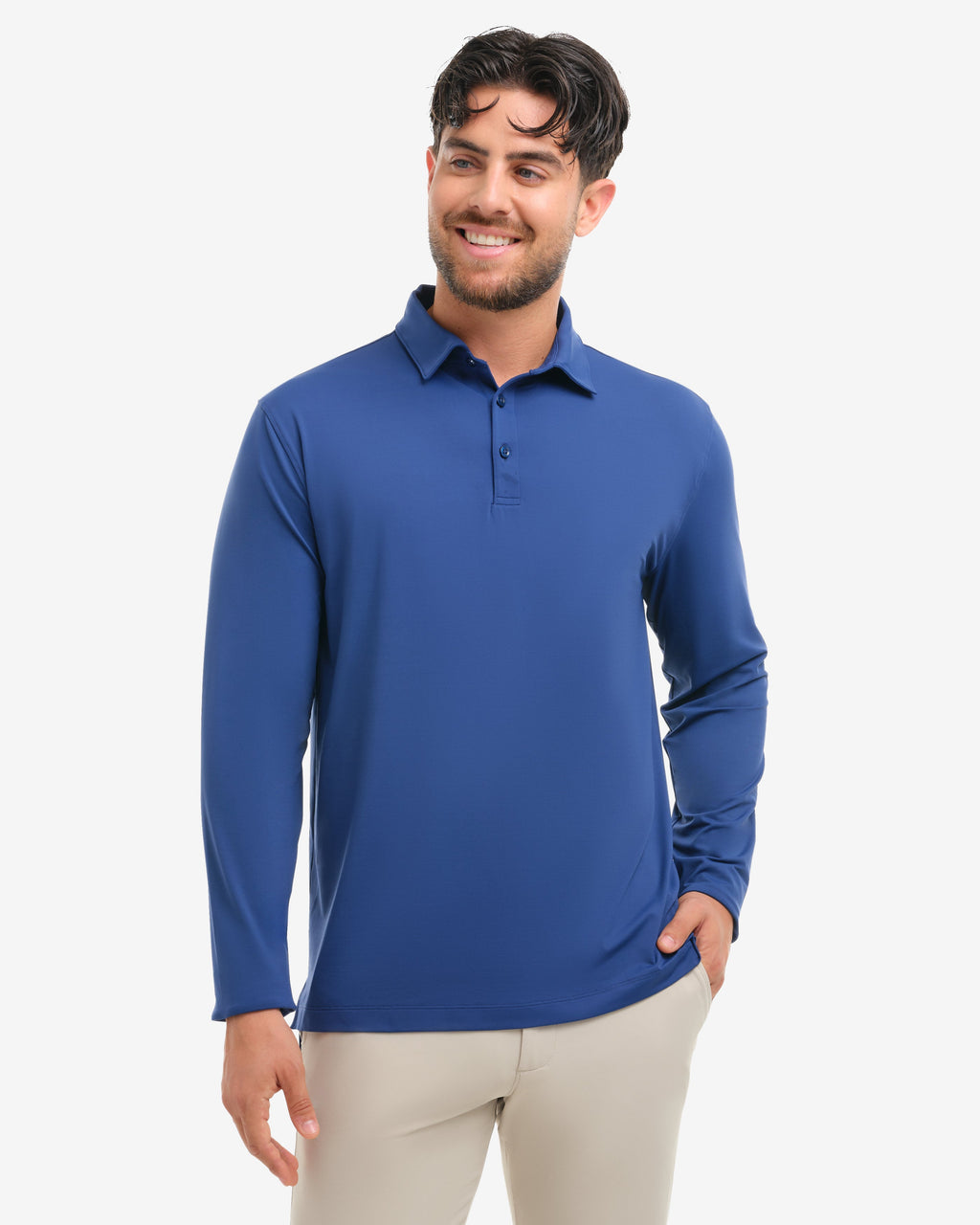 Men's Long Sleeve Sun Shirt Polo