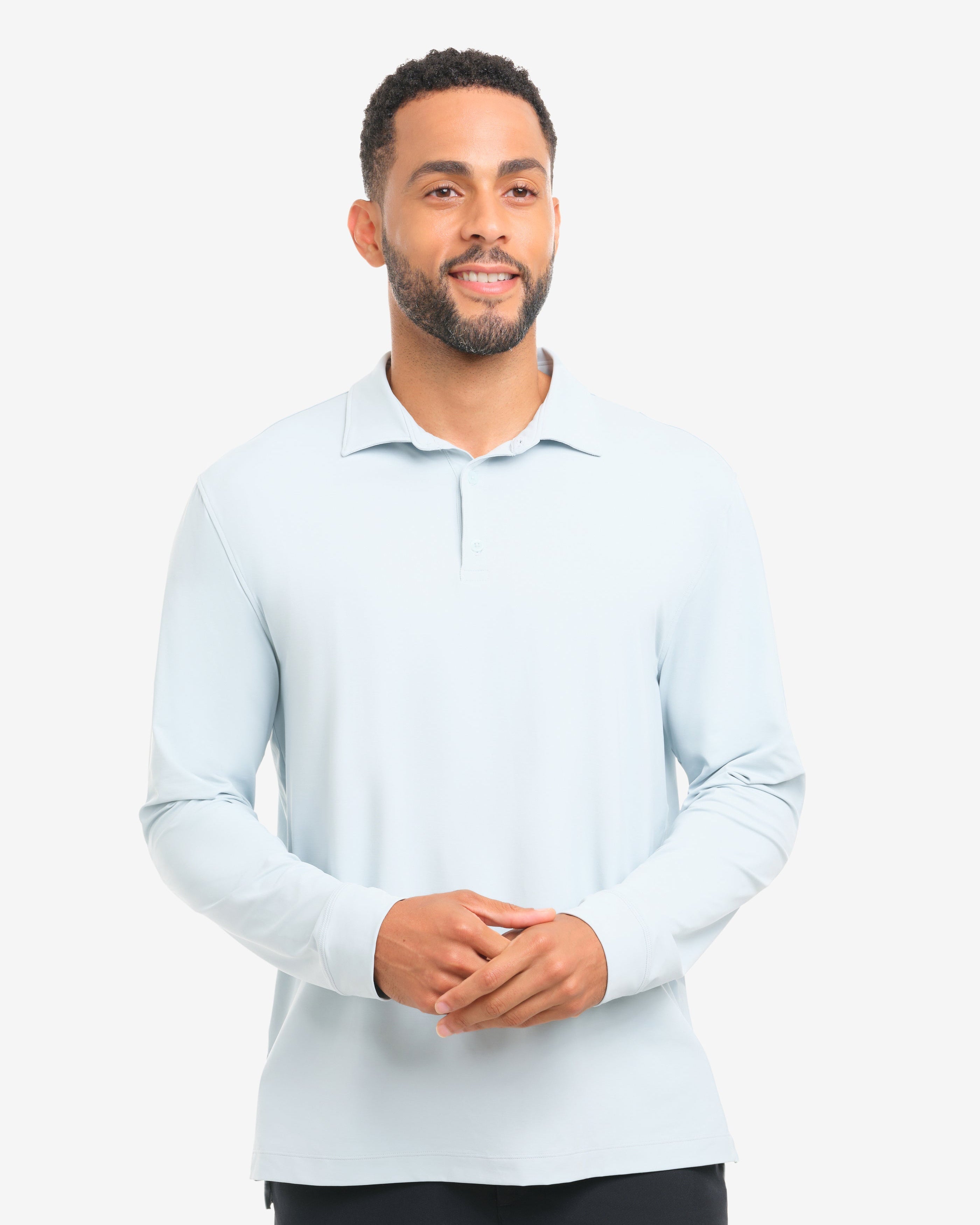 Men's Long Sleeve Sun Shirt Polo