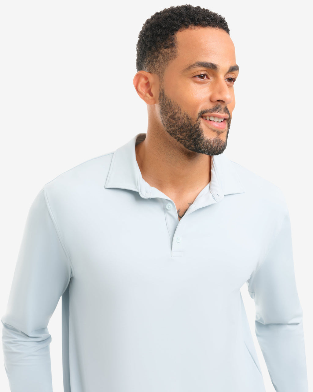 Men's Long Sleeve Sun Shirt Polo