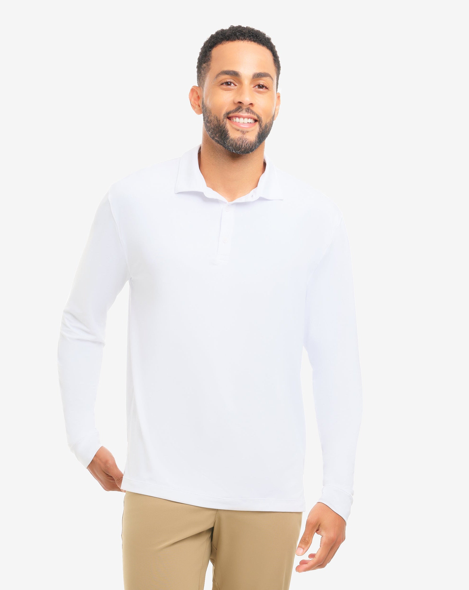 Men's Long Sleeve Sun Shirt Polo