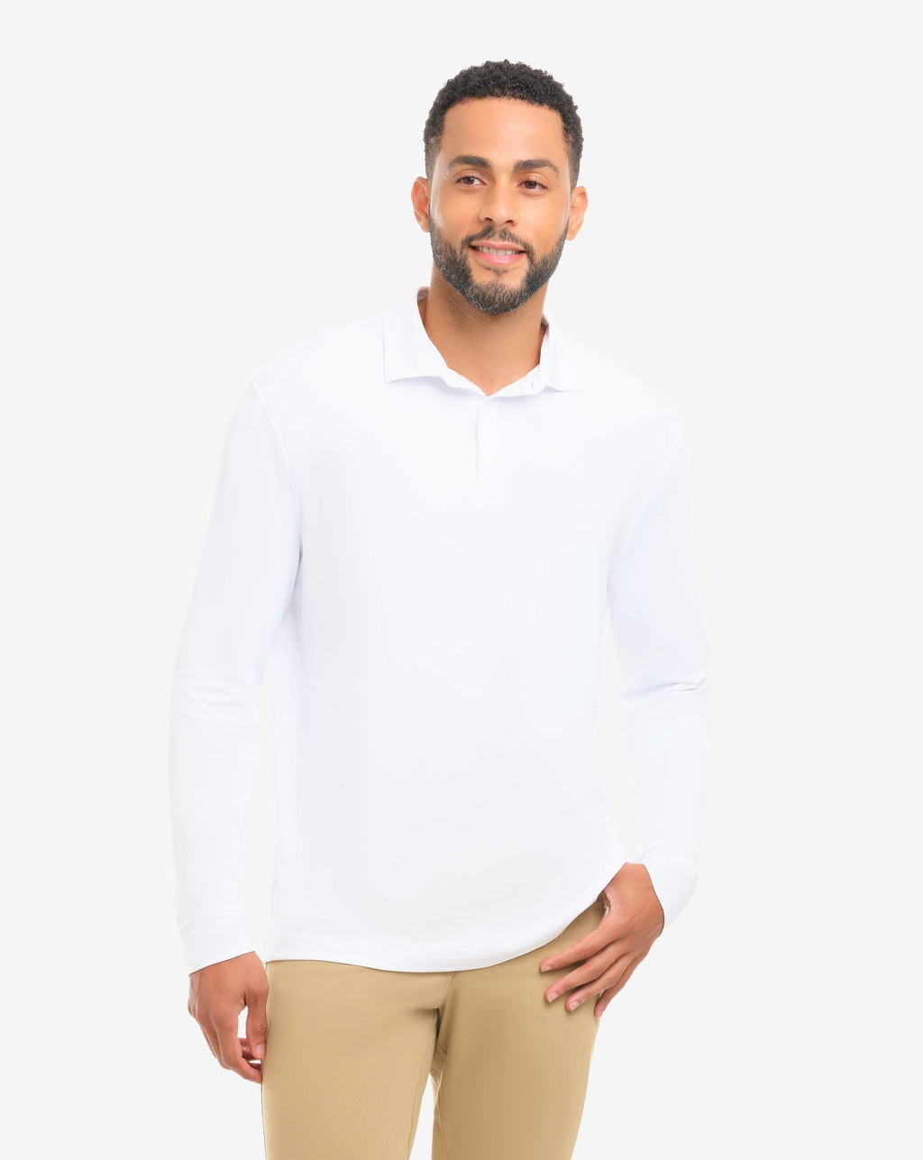 Men's Long Sleeve Sun Shirt Polo