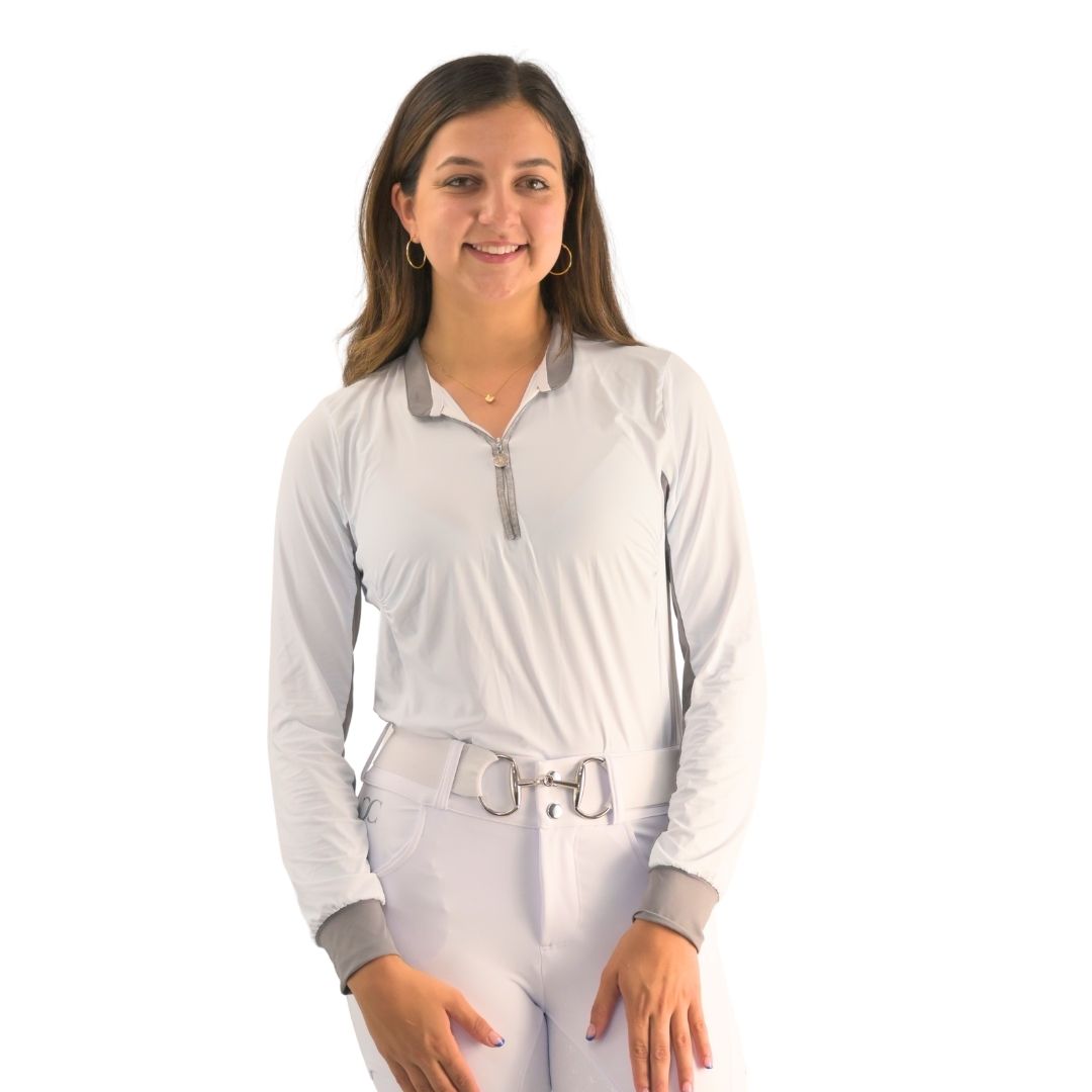 White Glitter Sun Shirt
