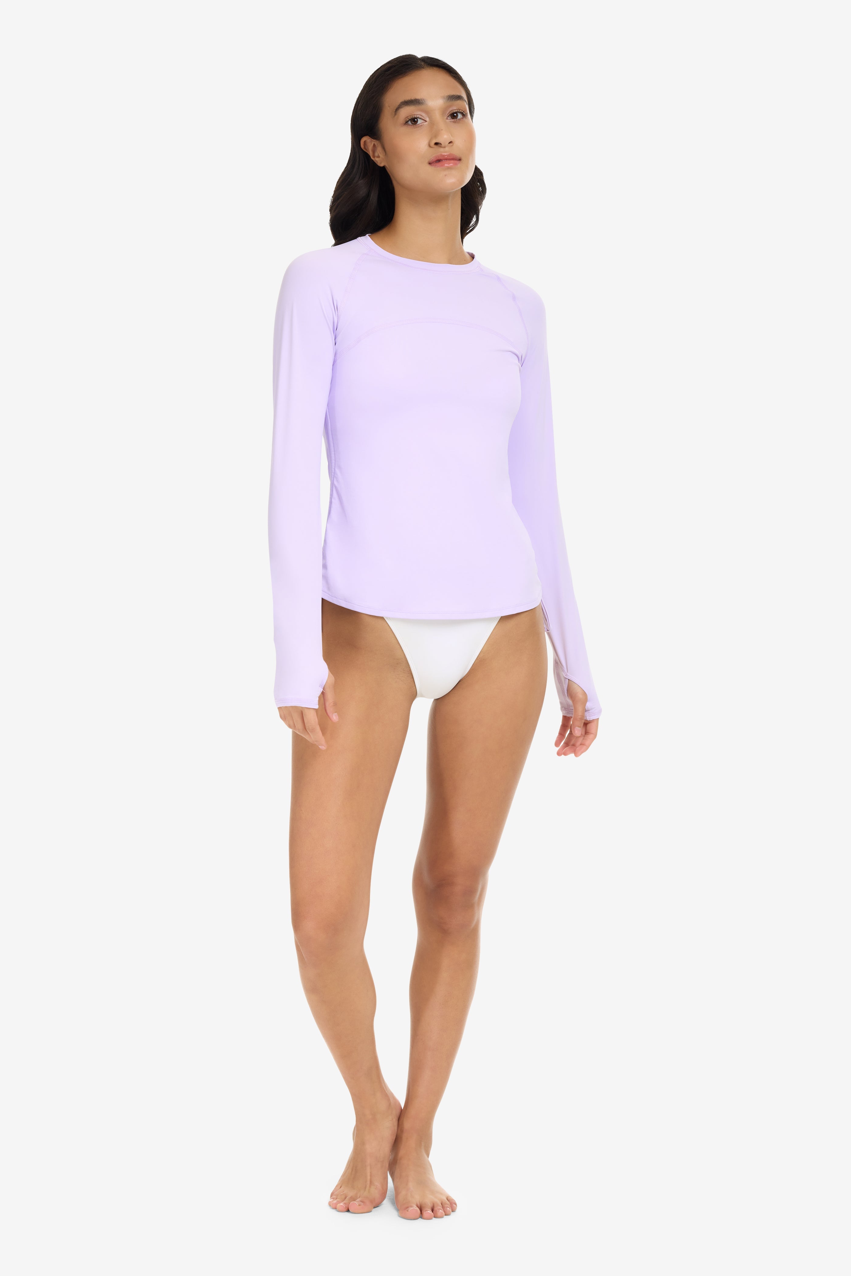 Drawstring Crew Sunshirt