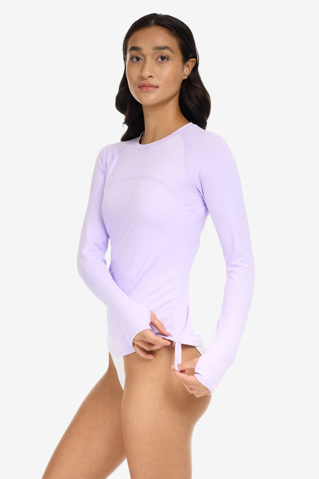 Drawstring Crew Sunshirt