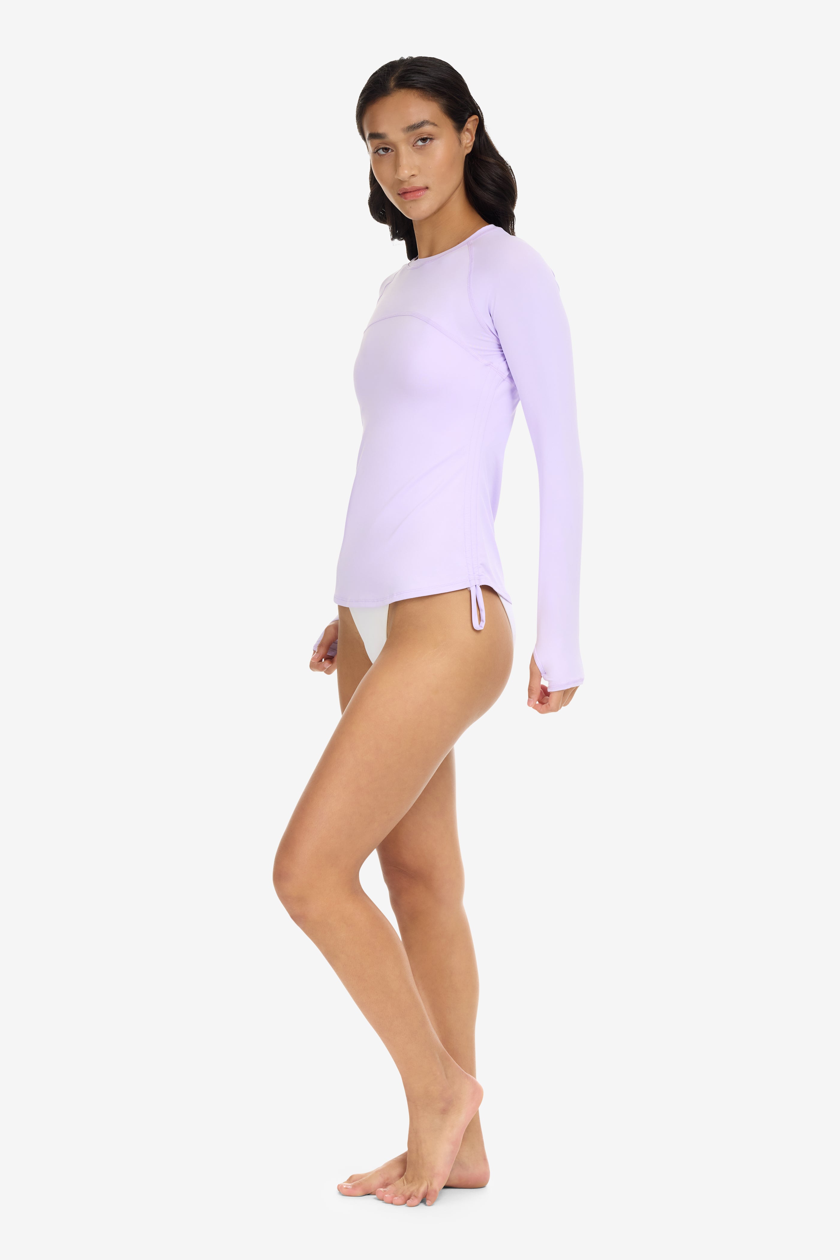 Drawstring Crew Sunshirt