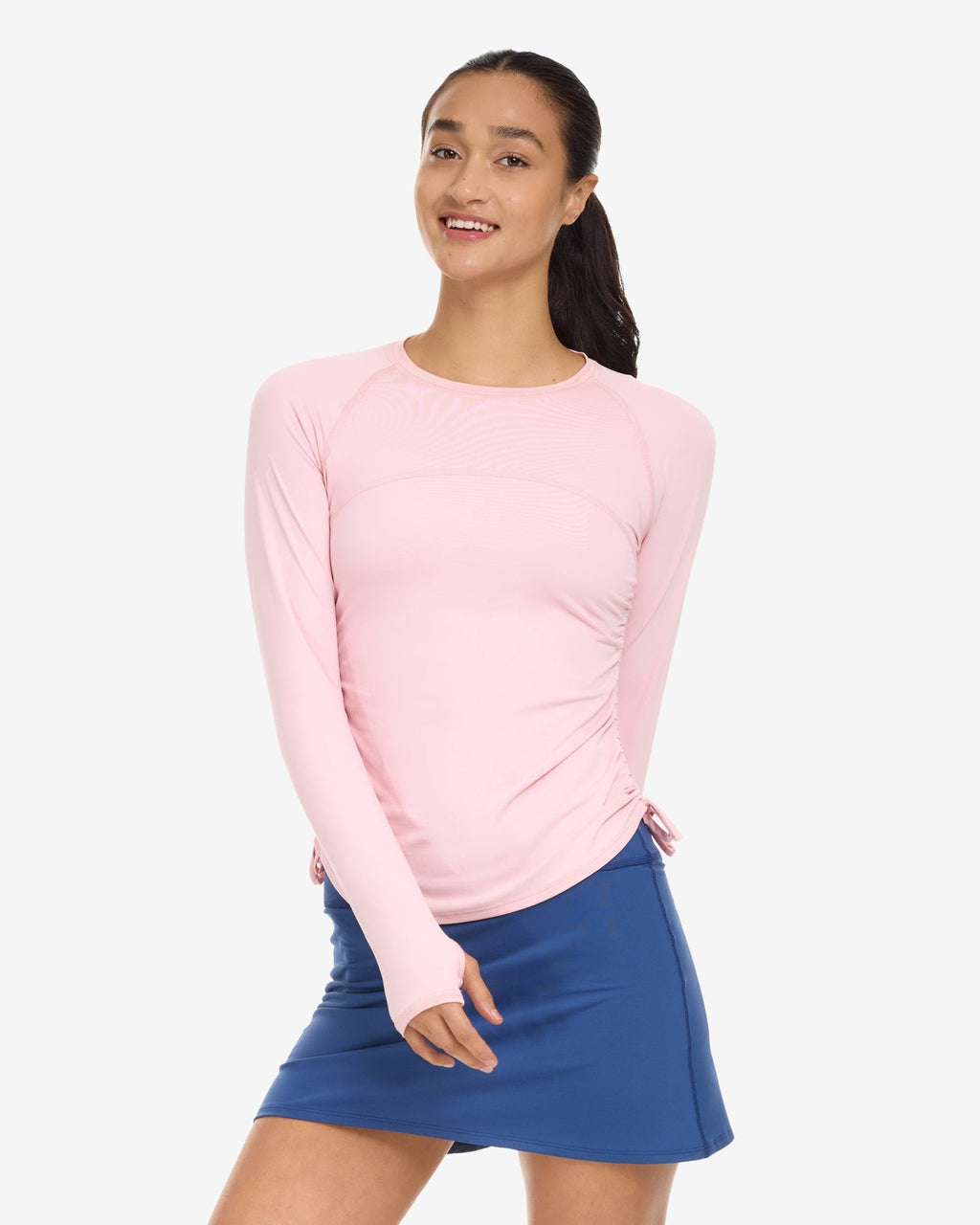 Drawstring Crew Sunshirt