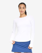 Drawstring Crew Sunshirt