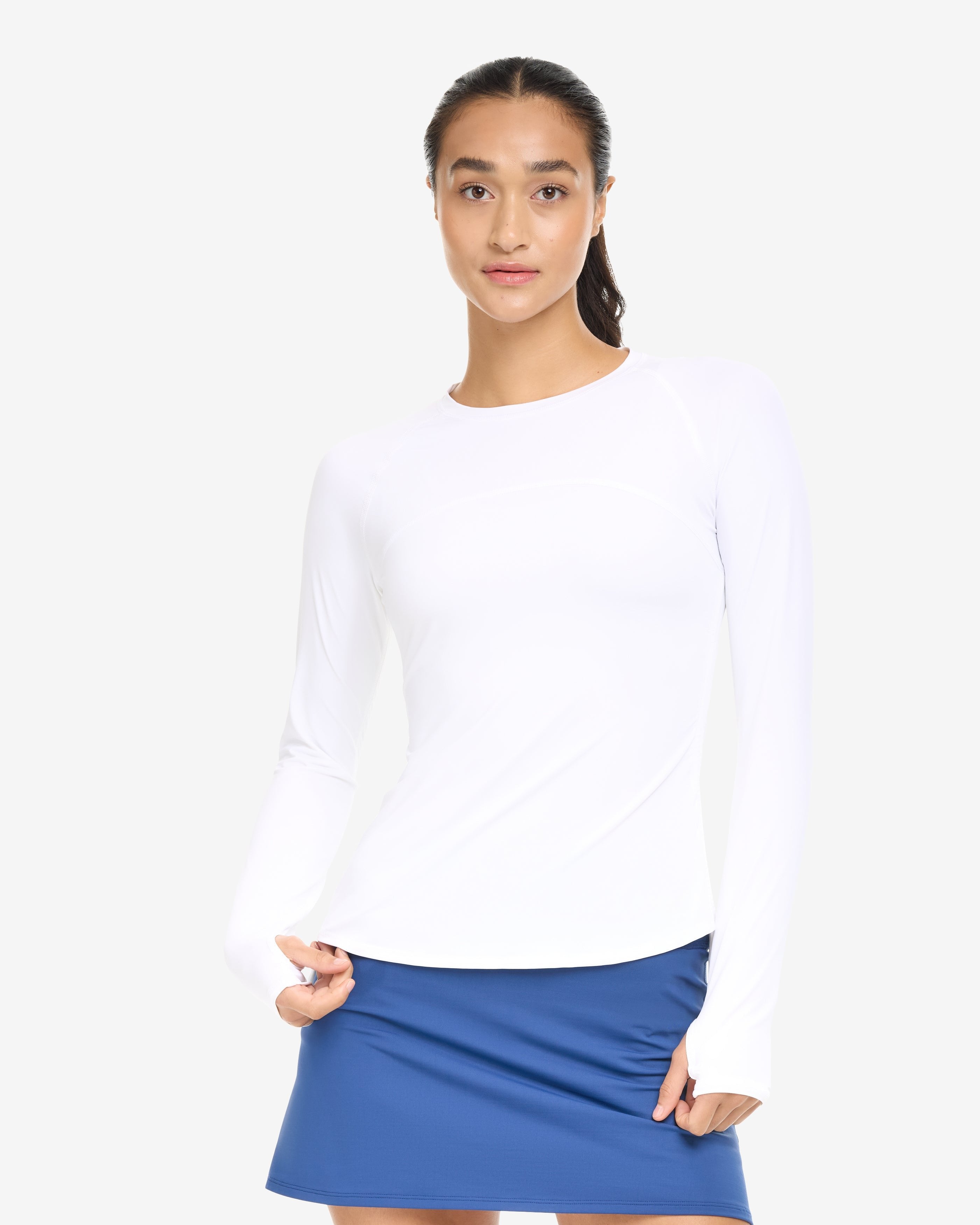Drawstring Crew Sunshirt
