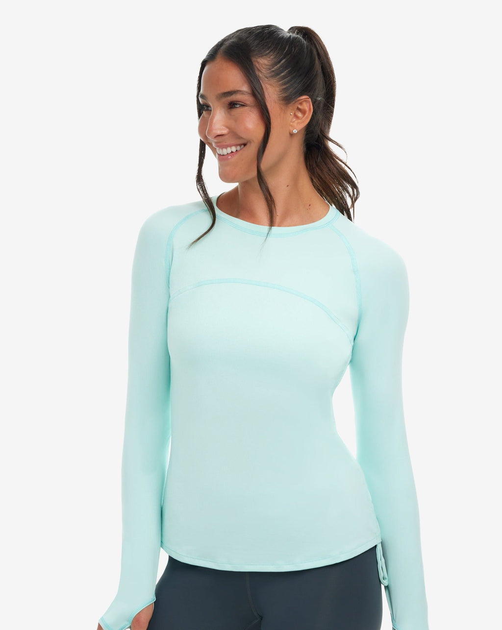 Drawstring Crew Sunshirt
