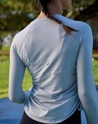 Drawstring Crew Sunshirt