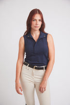 Navy Cameron Sleeveless Top