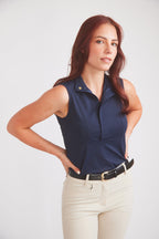 Navy Cameron Sleeveless Top