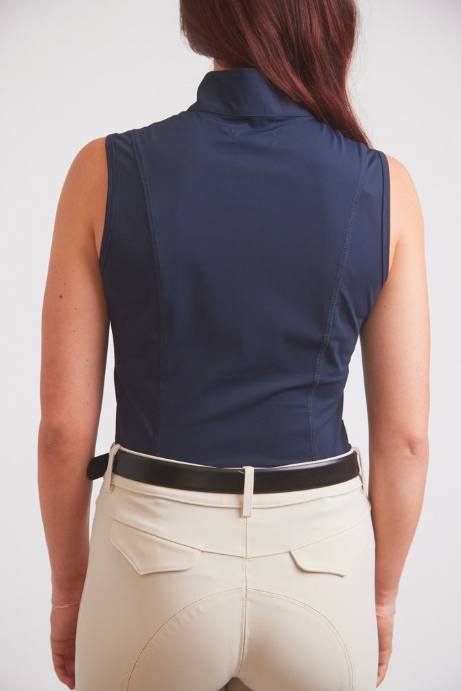 Navy Cameron Sleeveless Top