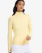 Mock Zip Top Relaxed