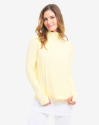 Mock Zip Top Relaxed