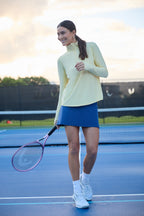 Mock Zip Top Relaxed