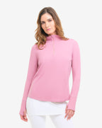 Mock Zip Top Relaxed
