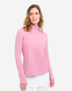 Mock Zip Top Relaxed