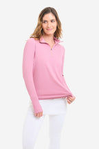 Mock Zip Top Relaxed