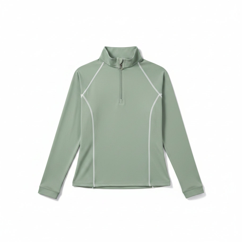 Cactus Quarter-Zip Long Sleeve Sunshirt