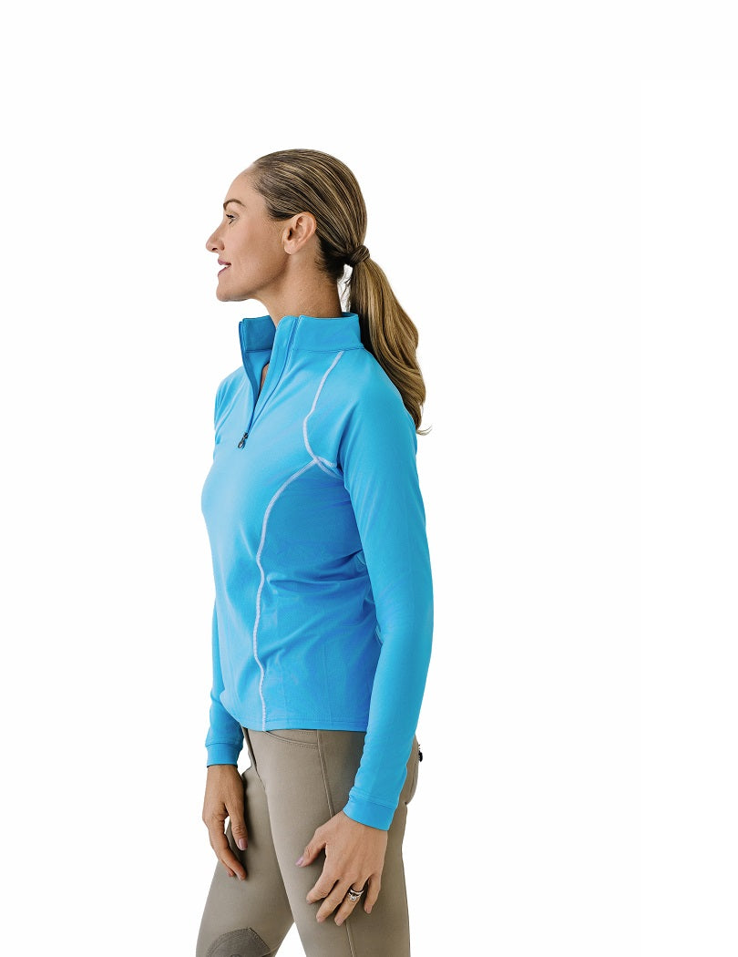 Ocean Quarter-Zip Long Sleeve Sunshirt