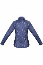 Navy Mosaic Floral Sun Shirt