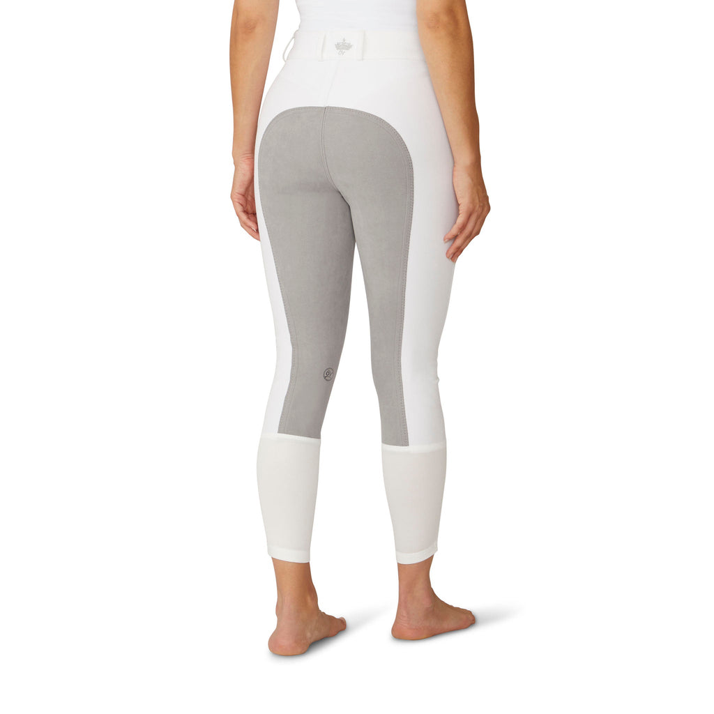 White EuroWeave DX Full Seat Breech