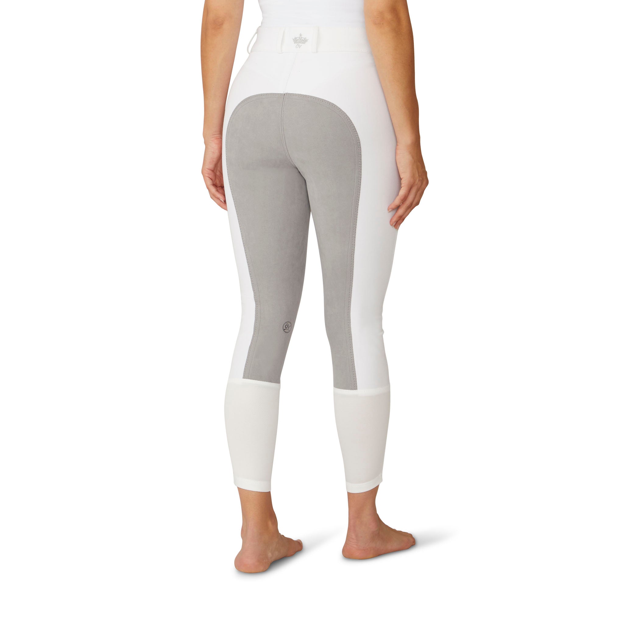 White EuroWeave DX Full Seat Breech