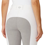 White EuroWeave DX Full Seat Breech