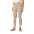 Beige AeroWick Knee Patch Tight