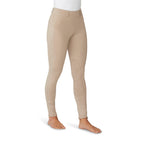 Beige AeroWick Knee Patch Tight