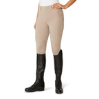 Beige AeroWick Knee Patch Tight