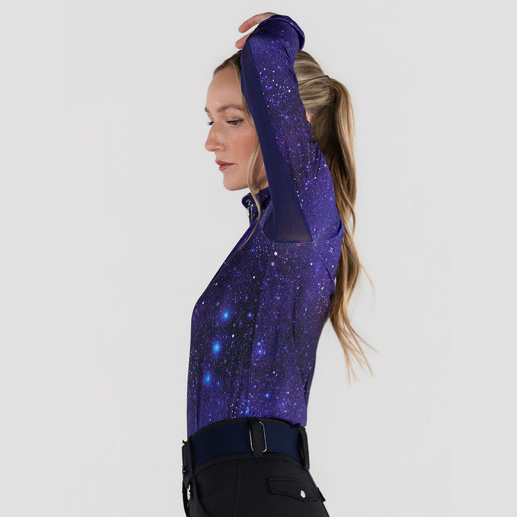 Constellation 1/4 Zip Light Long Sleeve Top