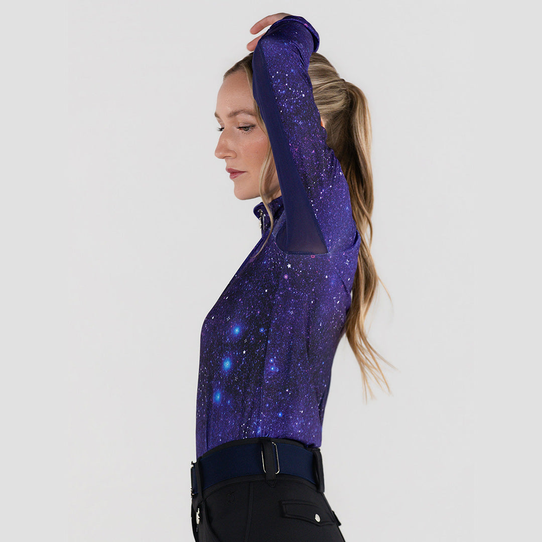 Constellation 1/4 Zip Light Long Sleeve Top