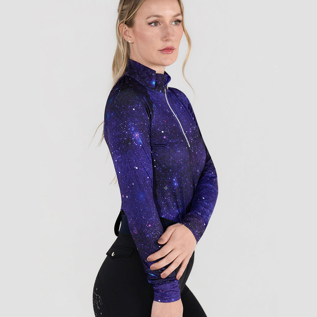 Constellation 1/4 Zip Light Long Sleeve Top