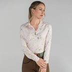 Light Pink 1/4 Zip Long Sleeve Sun Shirt