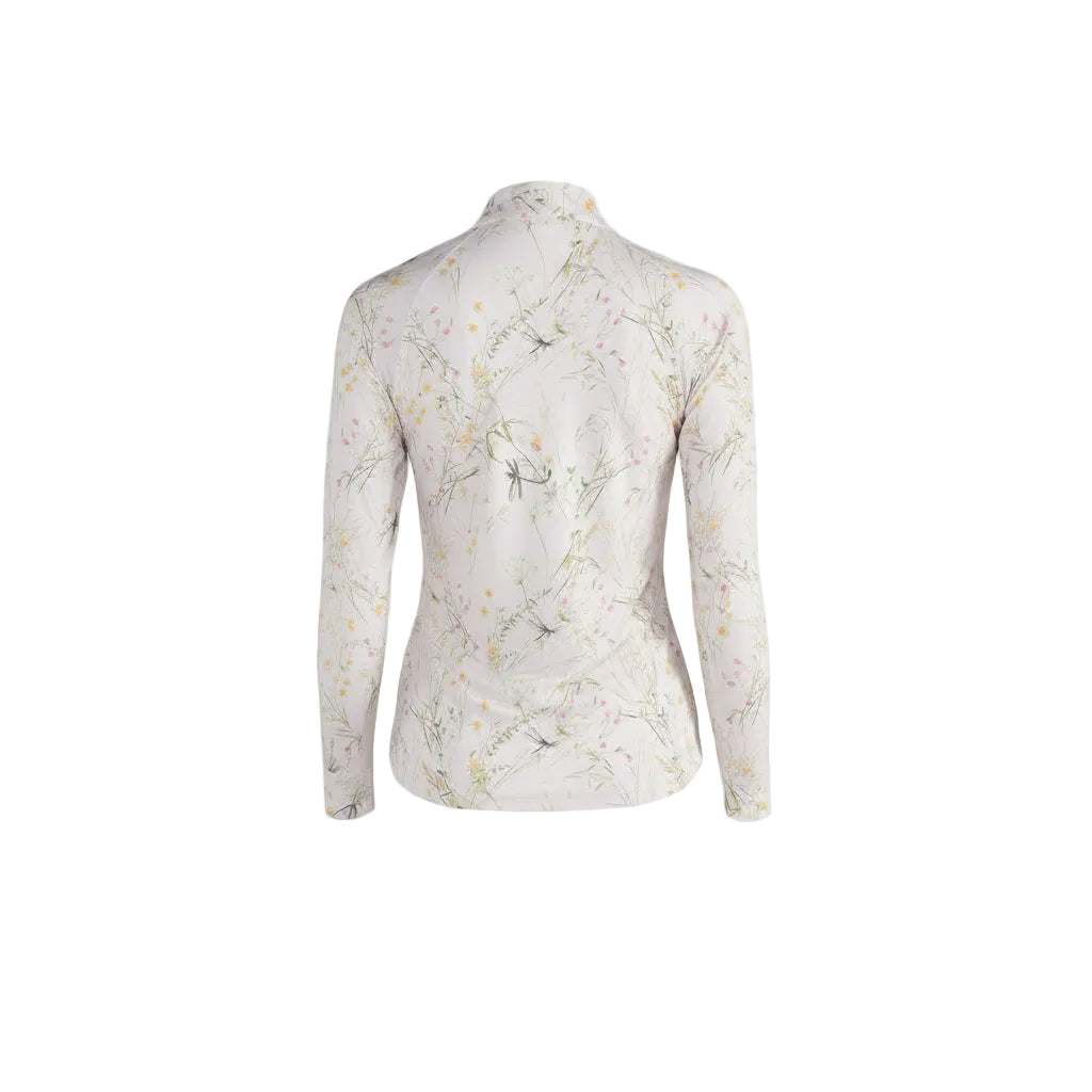 Light Pink 1/4 Zip Long Sleeve Sun Shirt