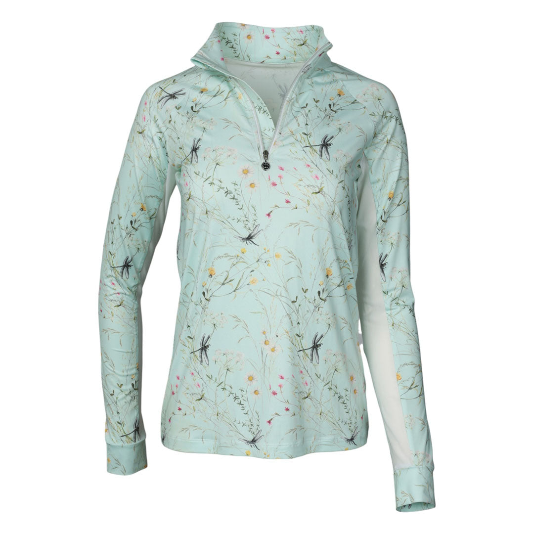 Dragonfly Meadow 1/4 Zip Top