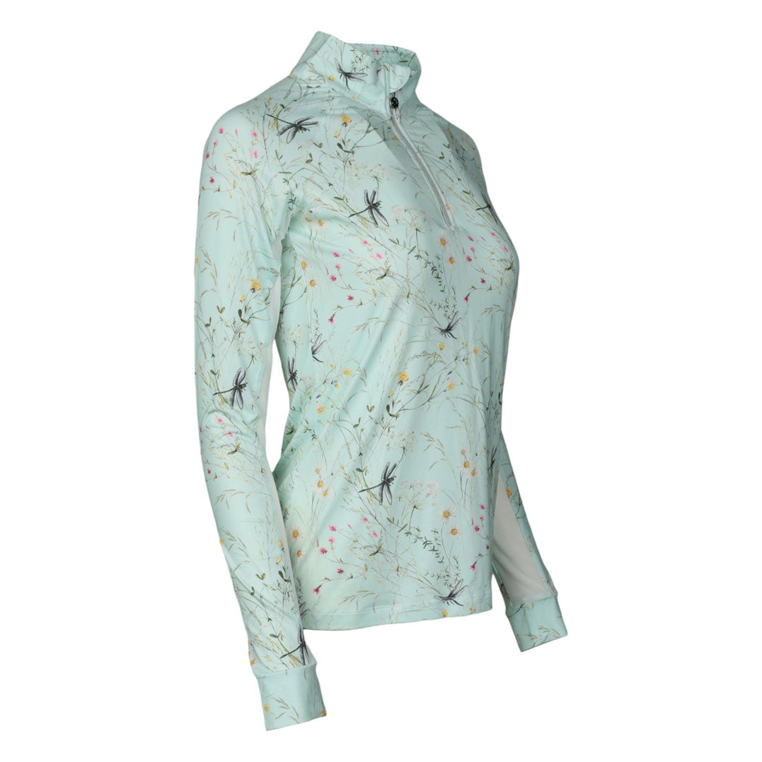 Dragonfly Meadow 1/4 Zip Top