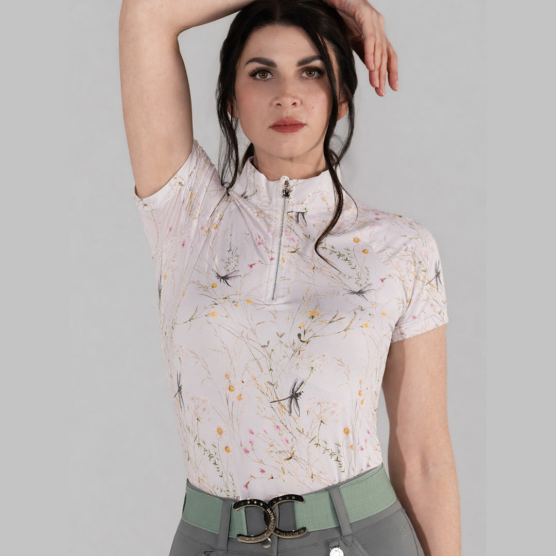 Dragonfly Meadow Ice-Feel Riding Shirt