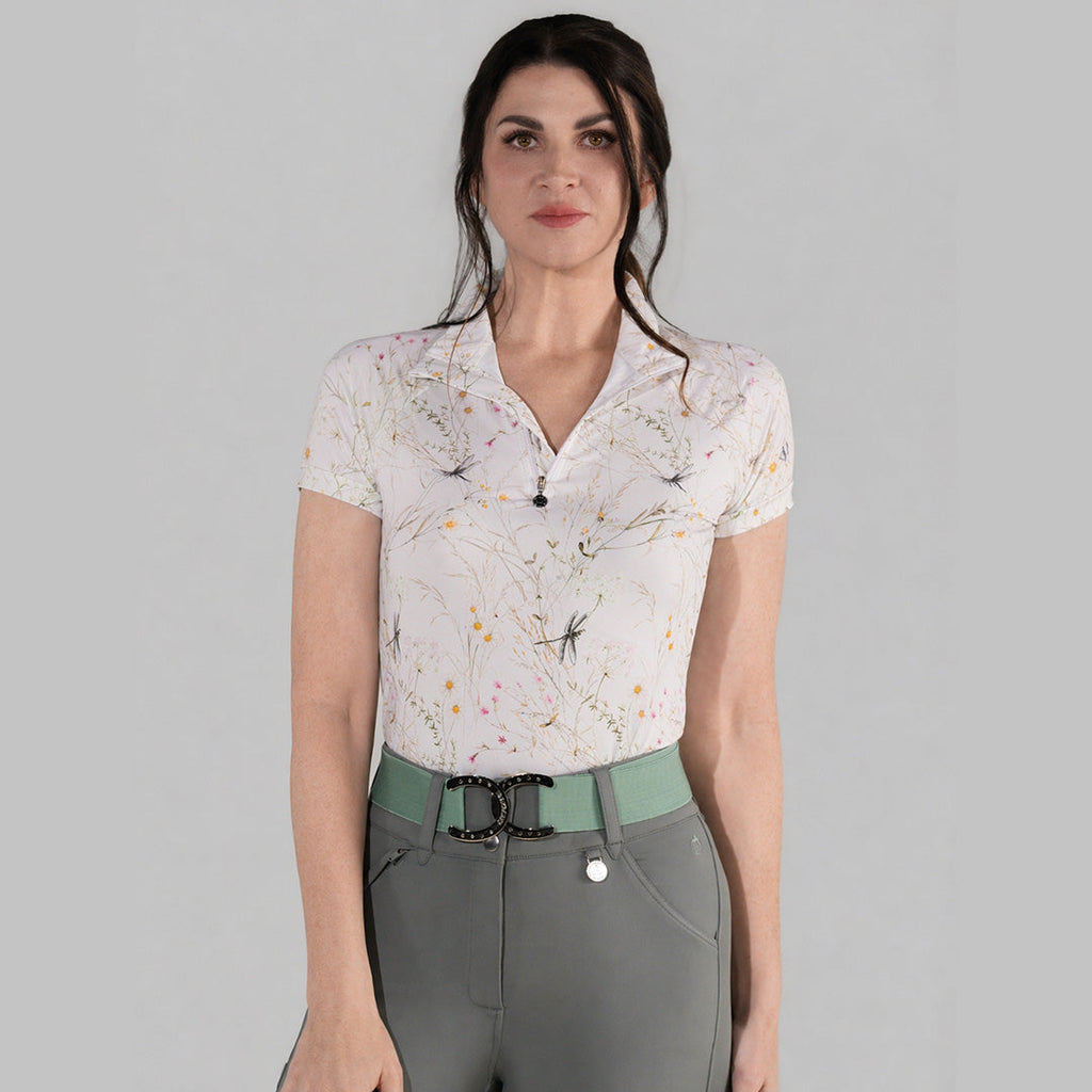 Dragonfly Meadow Ice-Feel Riding Shirt