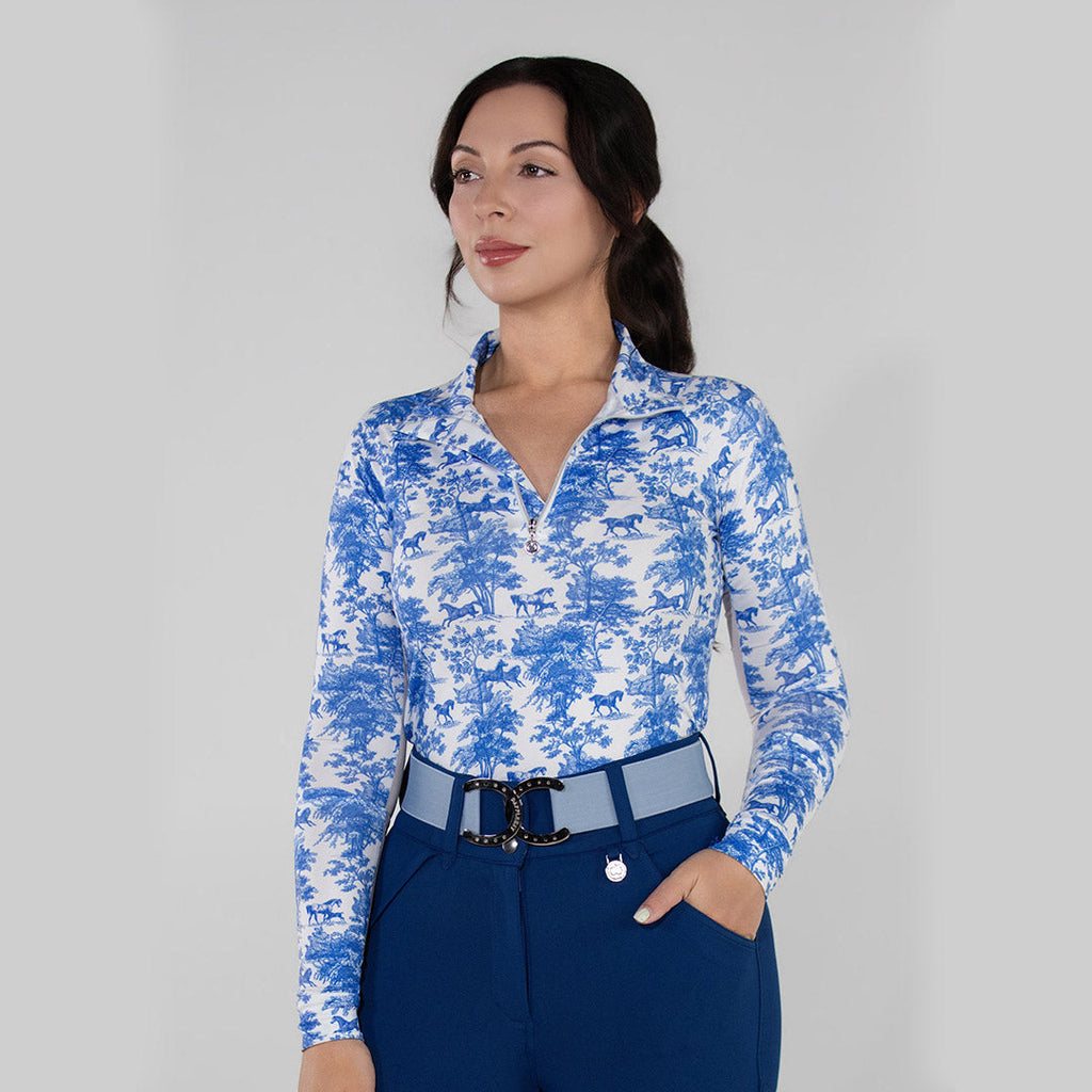 Toile Blue Top