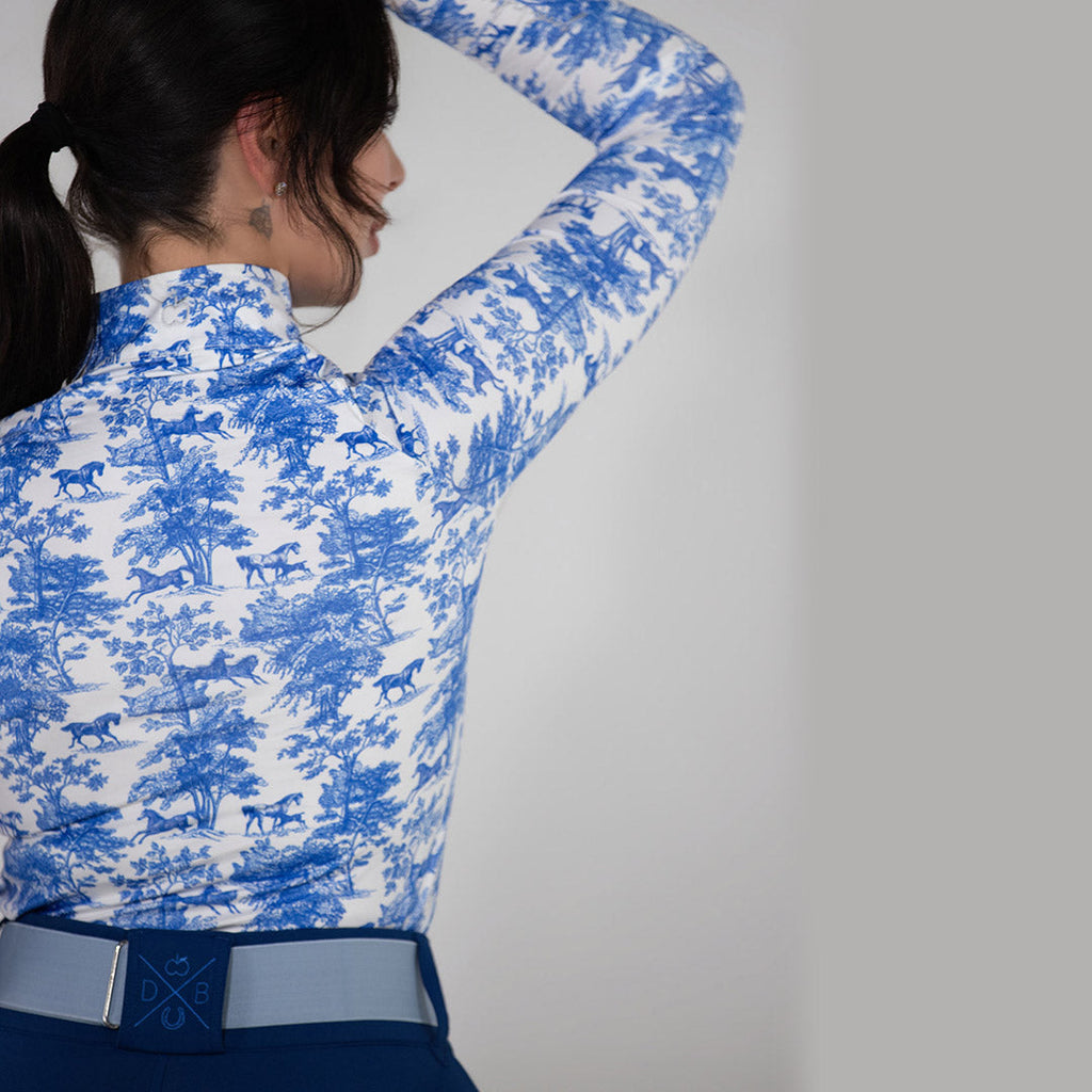 Toile Blue Top
